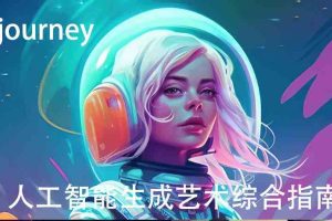 Midjourney及ChatGPT4人工智能生成艺术图像综合指南-9节课-中英字幕