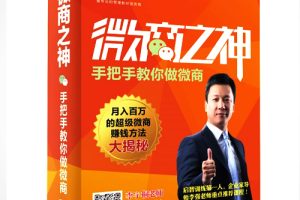 李宇桐2016最新力作《微商之神-手把手教你做微商》5DVD【原价680元】