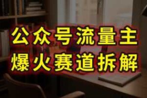 AI公众号流量主爆火赛道拆解—剧评领域，86分钟干货分享