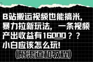 b站掘金计划？搬运视频也能挣拉新的收益，小白应该怎么玩！